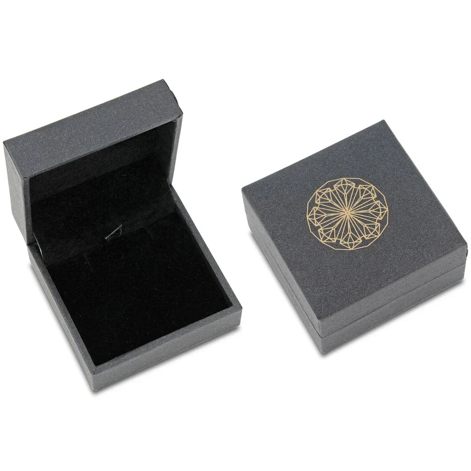 Amour Sterling Silver 1 1/3CT TGW Square-Cut Created Blue Sapphire Pendant, 18"